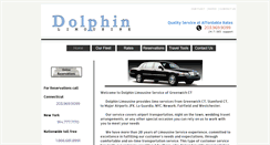 Desktop Screenshot of dolphinlimousine.com